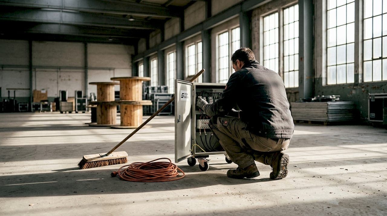 Stroomvoorziening huren: ultieme gids voor events en bouw