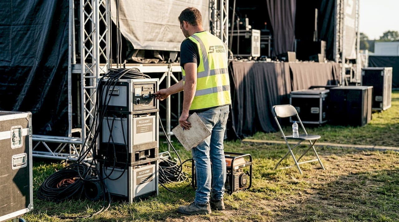 Stroomvoorziening festivals: slimme en duurzame keuzes