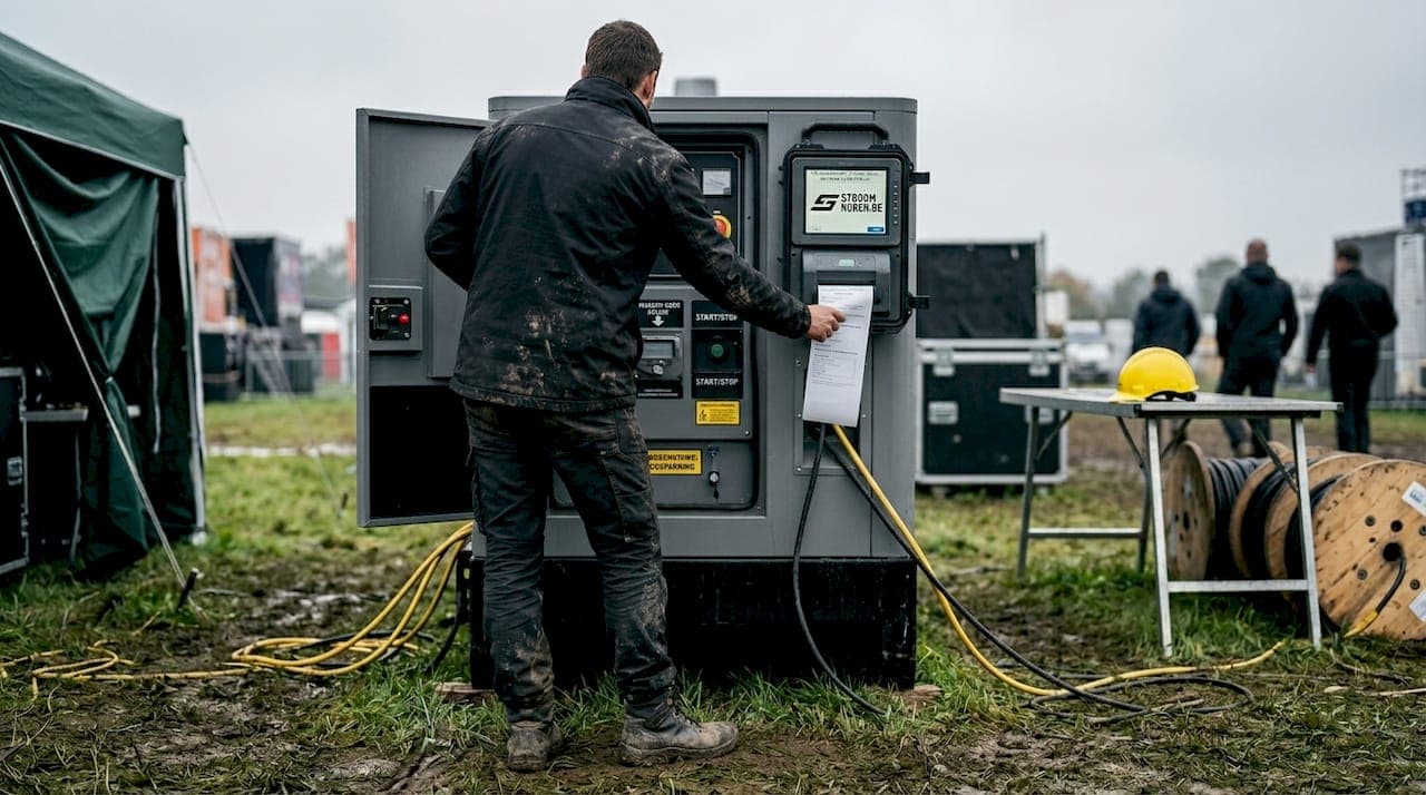 Back-up stroom: zo garandeer je continuïteit voor events en bouw