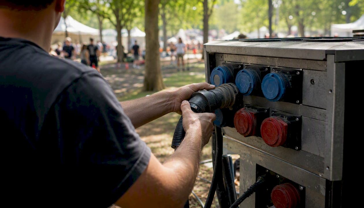 Elektrische veiligheidstips voor evenementen: praktische checklist